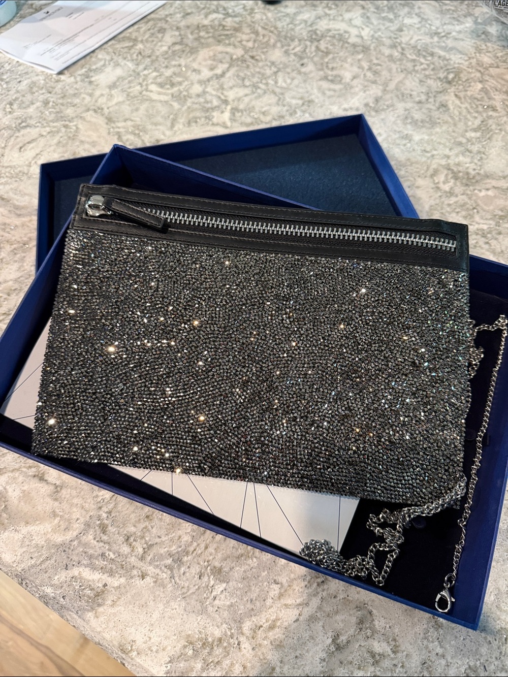 Swarovski Glam Rock Bag -NWT authentication and box